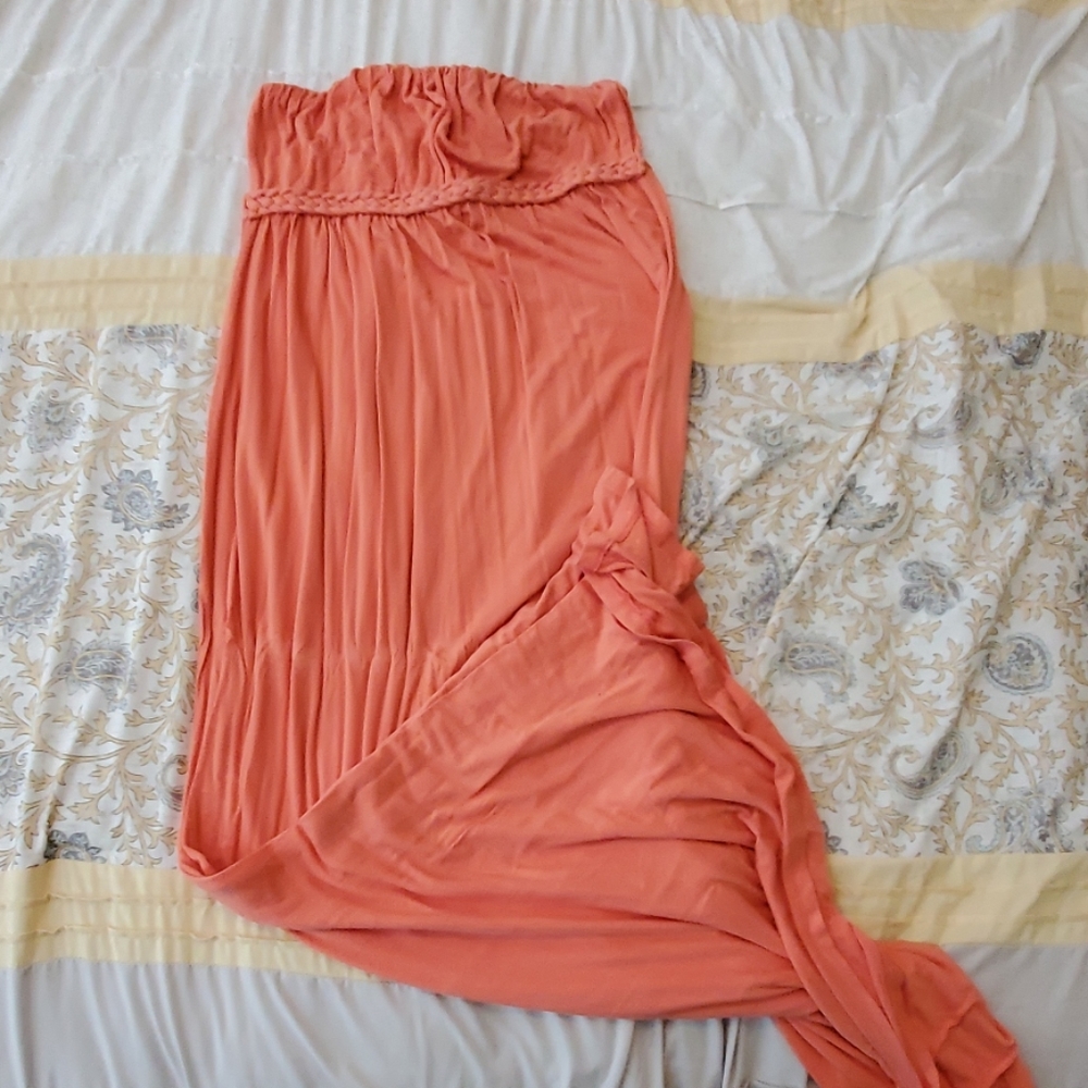 Strapless Maxi Dress